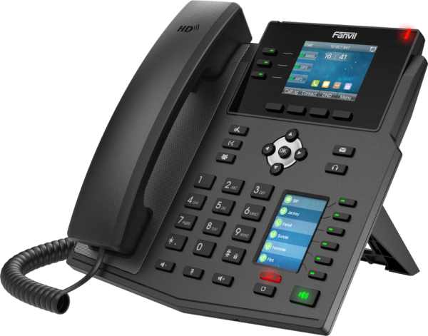 Fanvil X4U V2, Mid-range Business phone PoE, Gigabit / SIP / POE / Gigabit / USB-Port