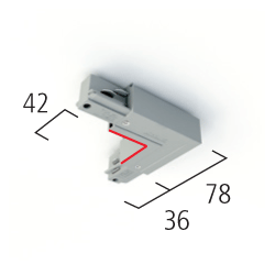 Synergy 21 by EUTRAC 3~L-VERBINDER,SL INNEN, Schwarz, Aufbau