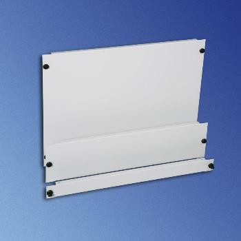 Vertiv(Knürr) zub.Blindplatte Quick-Fix, 1HE, Lichtgrau, (6-Stück)