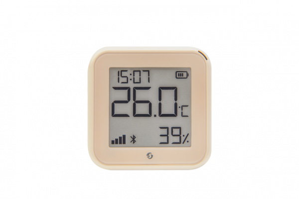 Shelly · Plug &amp; Play · "H&amp;T Gen. 3 Mocha" · Temperatur- &amp; Feuchtigkeitssensor · WLAN · BT · USB C / Batterie (n.e.)