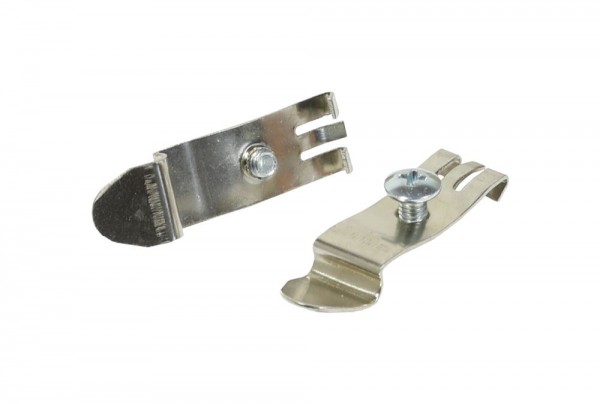 Keystone, zbh.DIN Rail/Hutschiene Metall Klemme universal, Schraubbar, 1Paar, Synergy 21
